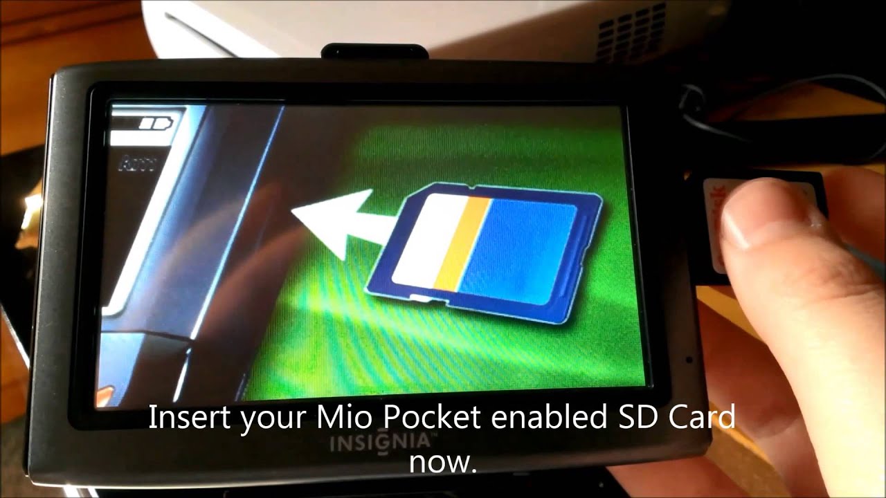 how to install mio pocket mio c320